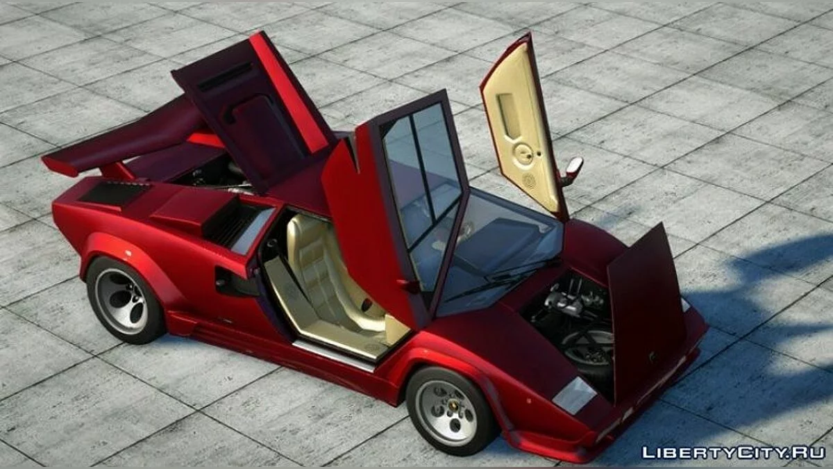 1988 Lamborghini Countach LP5000 Quattrovalvole / GTA San Andreas