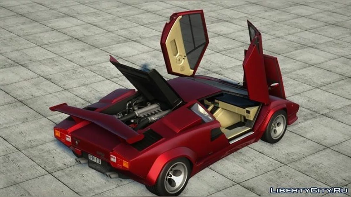 1988 Lamborghini Countach LP5000 Quattrovalvole / GTA San Andreas