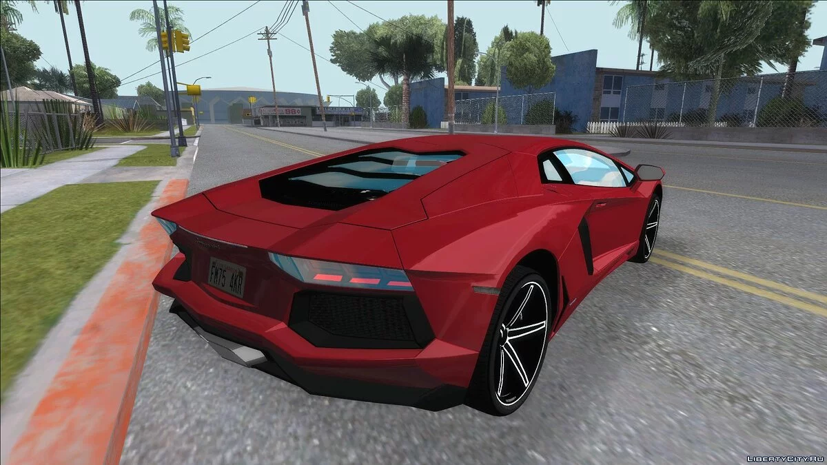 Lamborghini Aventador LP700-4 2012 / GTA San Andreas