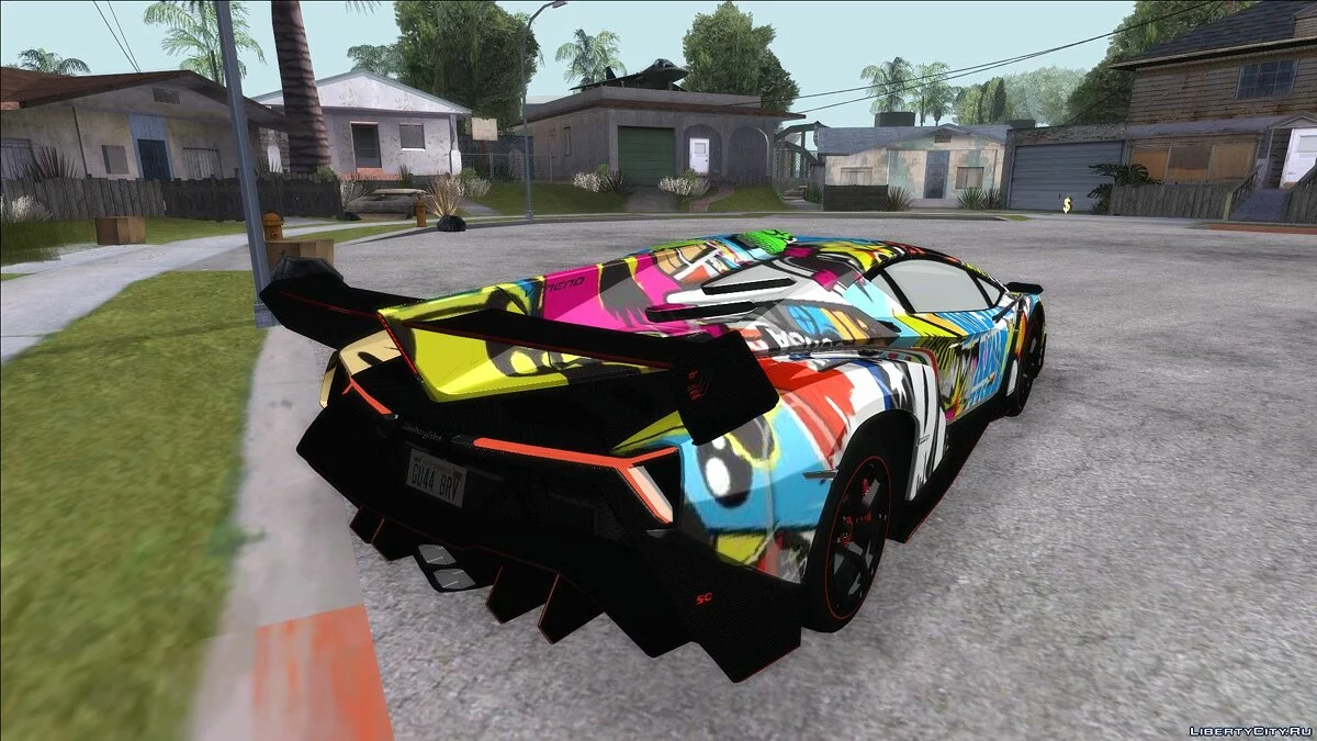 Lamborghini LP750-4 2013 Veneno Stikers Editions / GTA San Andreas