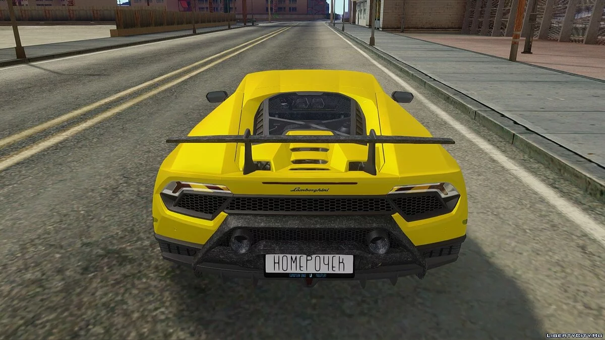Lamborghini Huracan Performante 2018 / GTA San Andreas