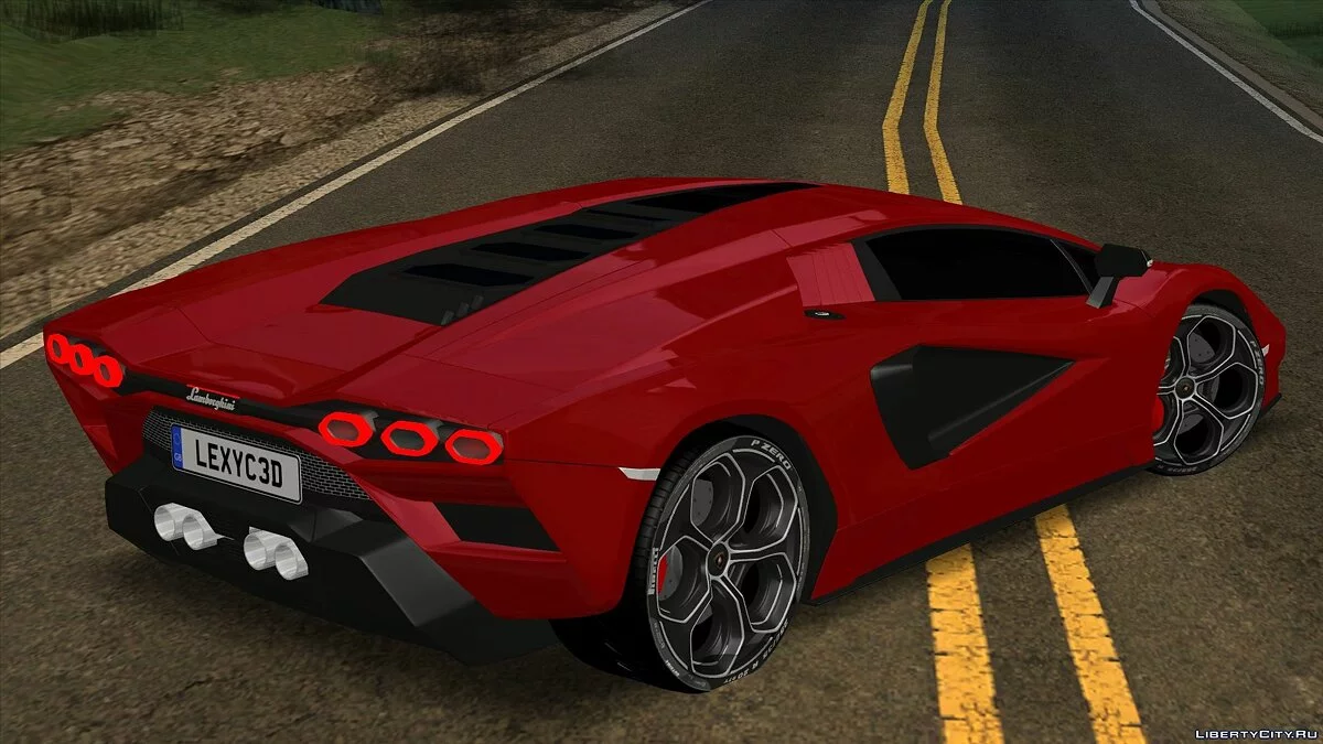 2022 Lamborghini Countach / GTA San Andreas
