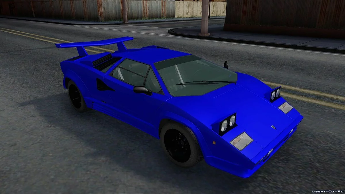 Lamborghini Countach 1988 / GTA San Andreas