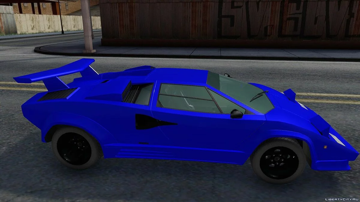Lamborghini Countach 1988 / GTA San Andreas