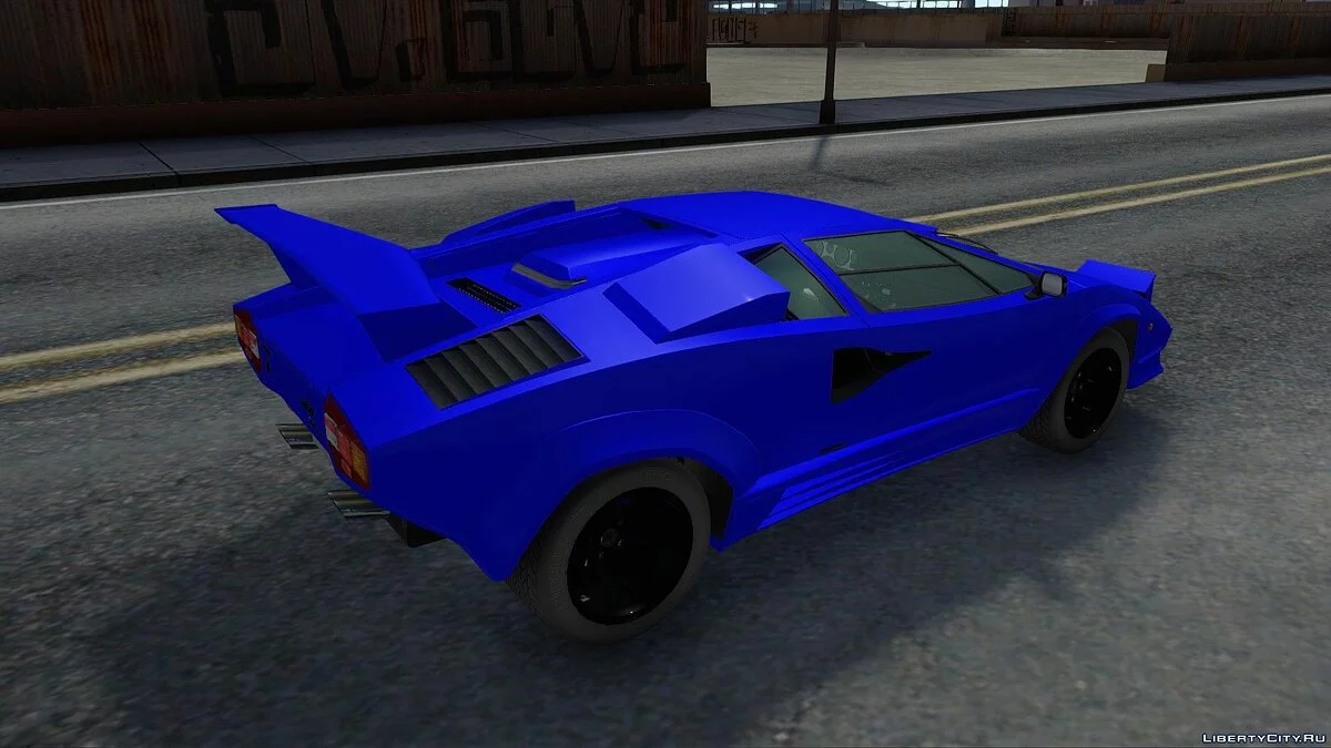 Lamborghini Countach 1988 / GTA San Andreas