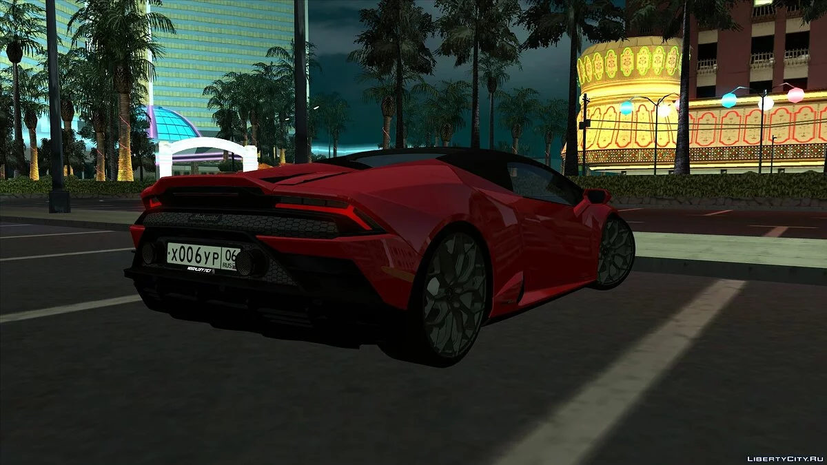 Lamborghini Huracan Evo Spyder 2019 / GTA San Andreas