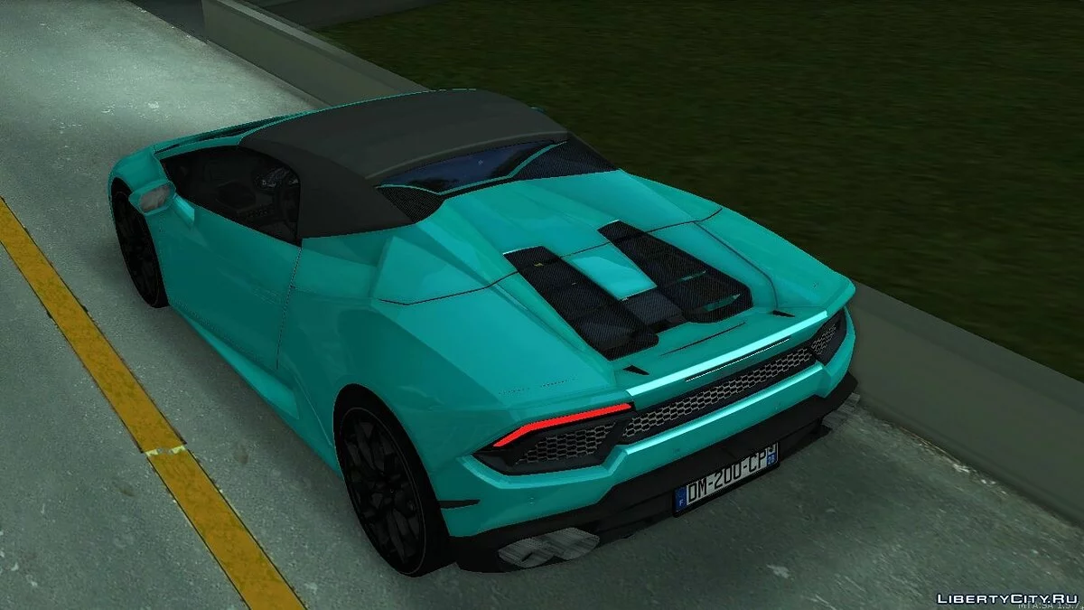 Lamborghini Huracan LP-610 Spyder 2018 / GTA San Andreas