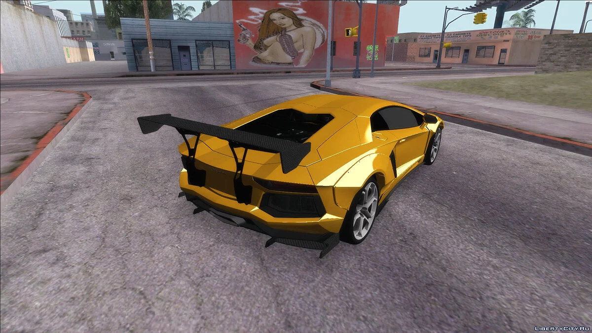 Lamborghini Aventador SV 2015 / GTA San Andreas