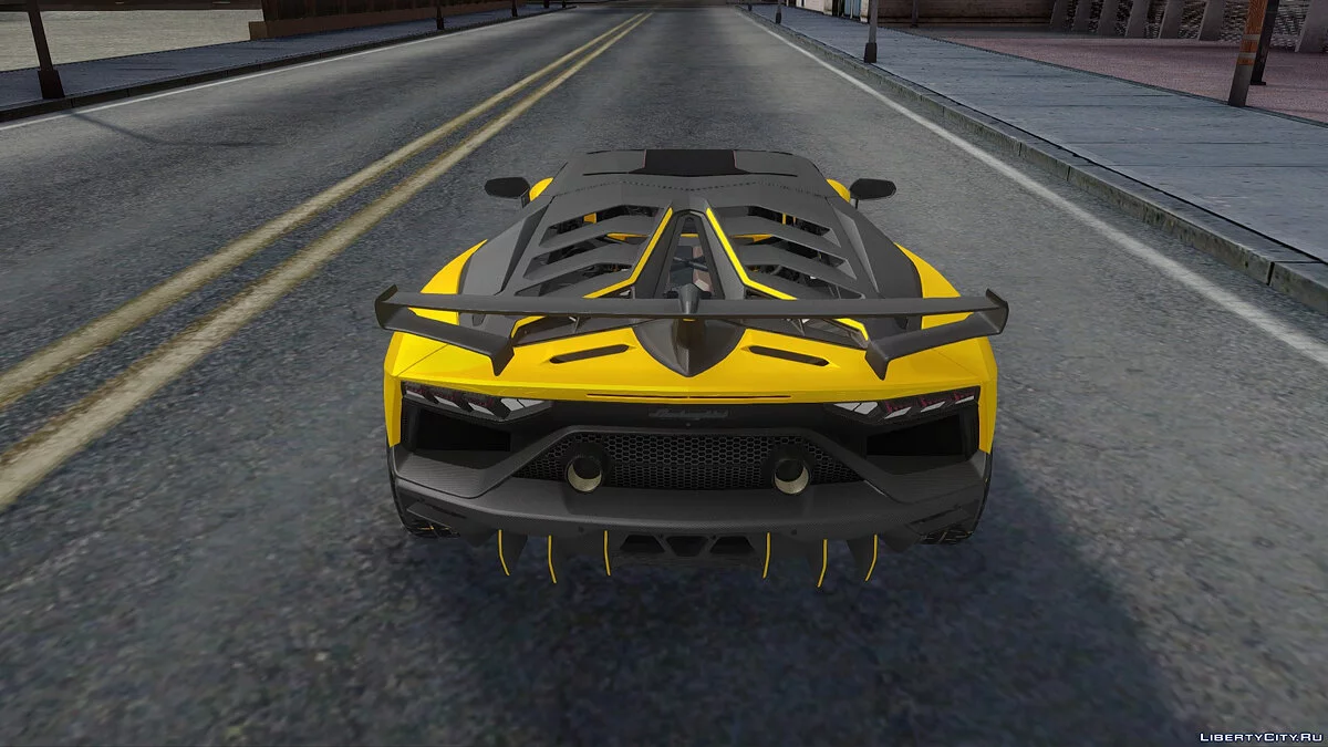 Lamborghini Aventador SVJ / GTA San Andreas