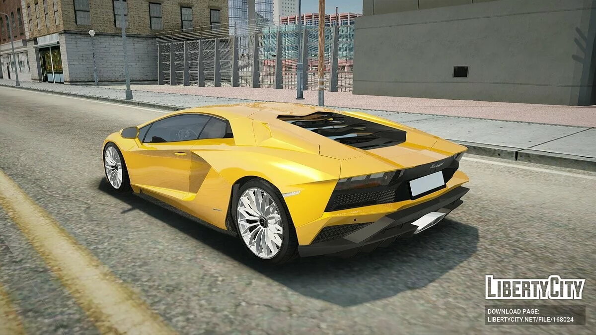 Lamborghini Aventador 2018 / GTA San Andreas