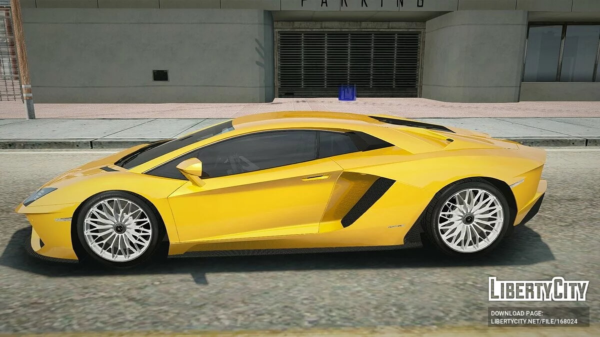 Lamborghini Aventador 2018 / GTA San Andreas
