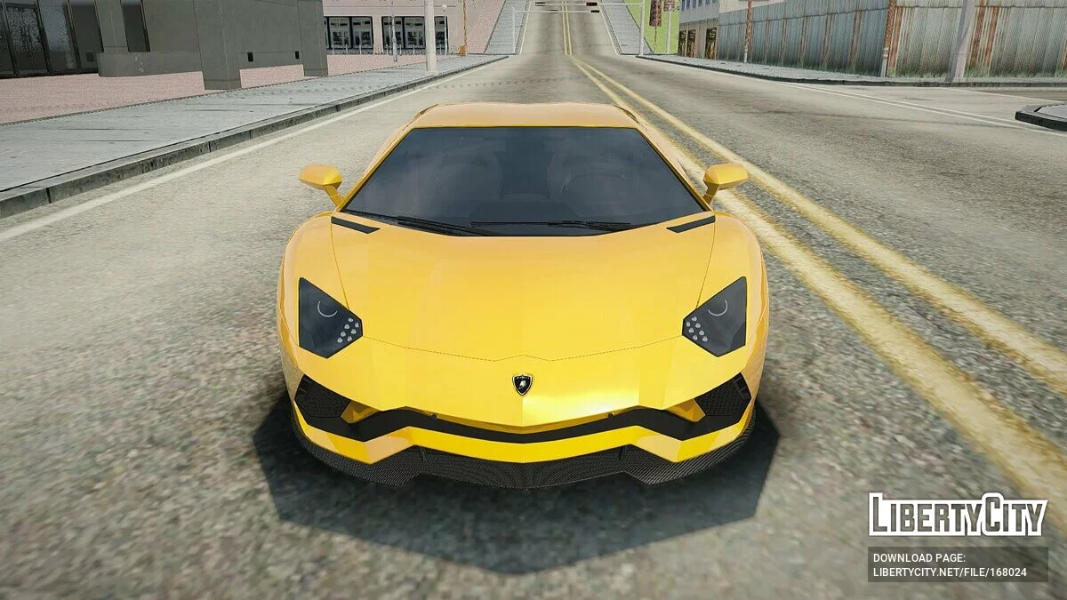 Lamborghini Aventador 2018 / GTA San Andreas