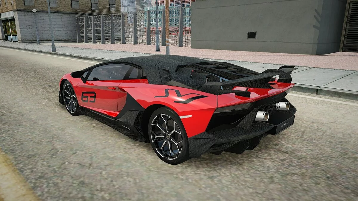 兰博基尼Aventador SVJ 2019 / GTA San Andreas