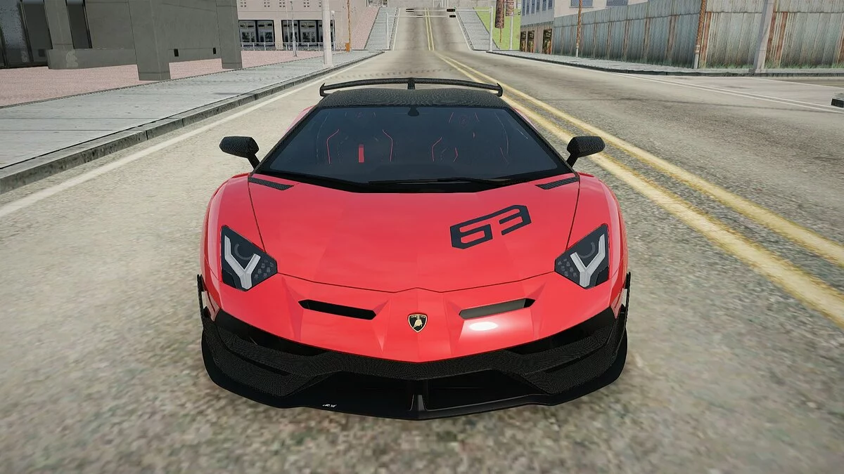 兰博基尼Aventador SVJ 2019 / GTA San Andreas
