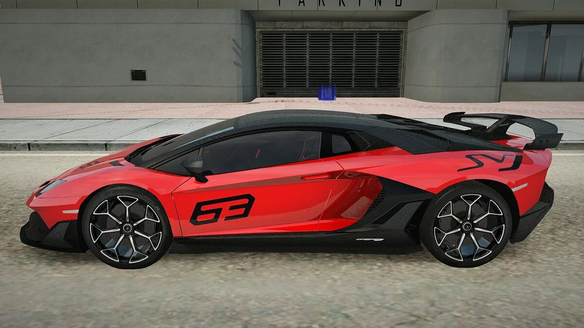 兰博基尼Aventador SVJ 2019 / GTA San Andreas