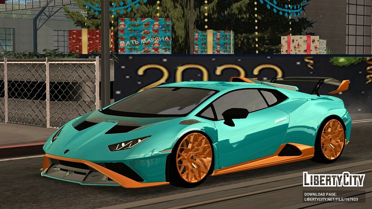 Download Lamborghini Huracan STO '21 for GTA San Andreas