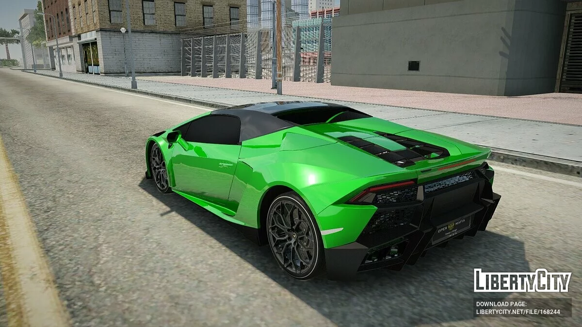 Lamborghini Huracan / GTA San Andreas
