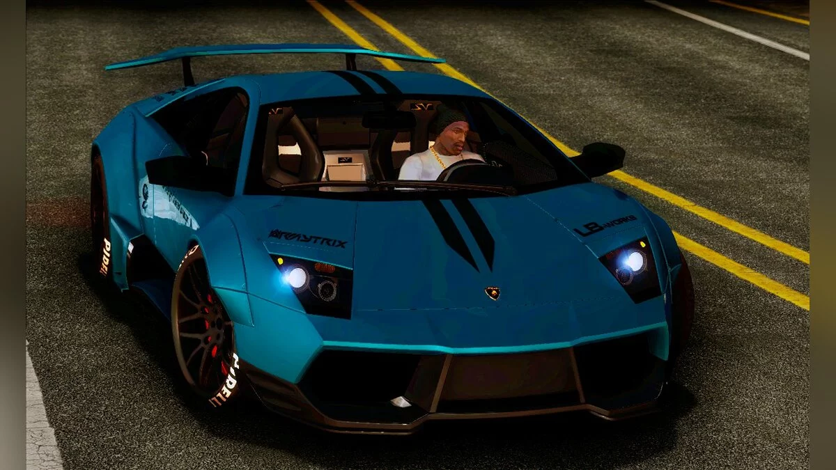 Lamborghini Murcielago LP670-4 SV Liberty Walk LB Performance / GTA San Andreas