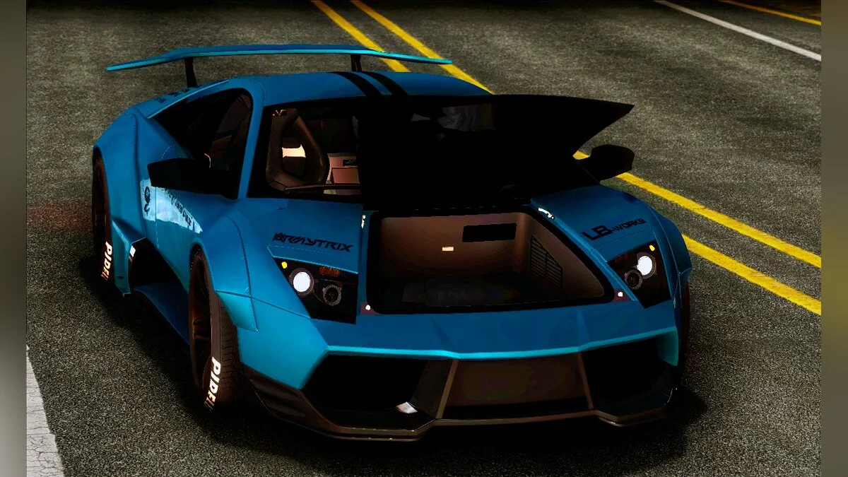 Lamborghini Murcielago LP670-4 SV Liberty Walk LB Performance / GTA San Andreas