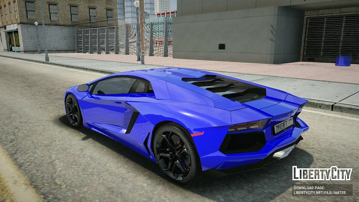 Lamborghini Aventador LP700-4 / GTA San Andreas