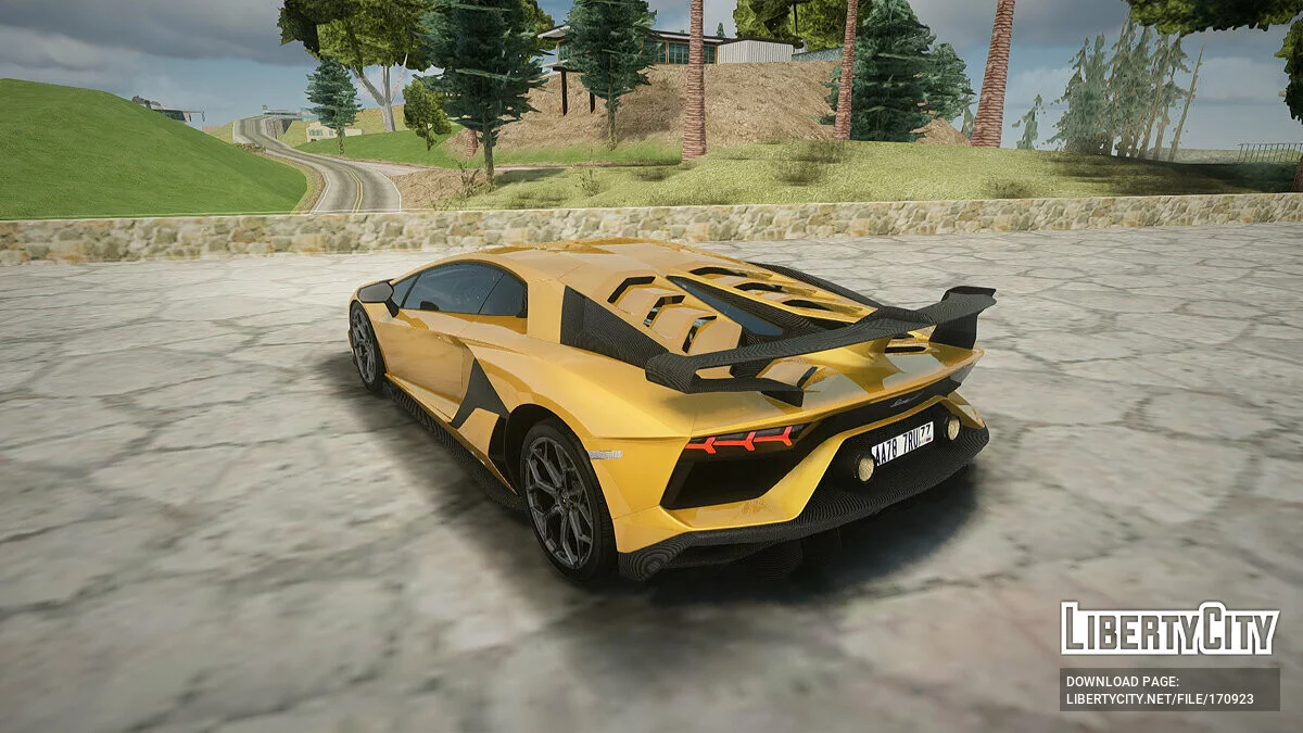 Lamborghini Aventador SVJ / GTA San Andreas