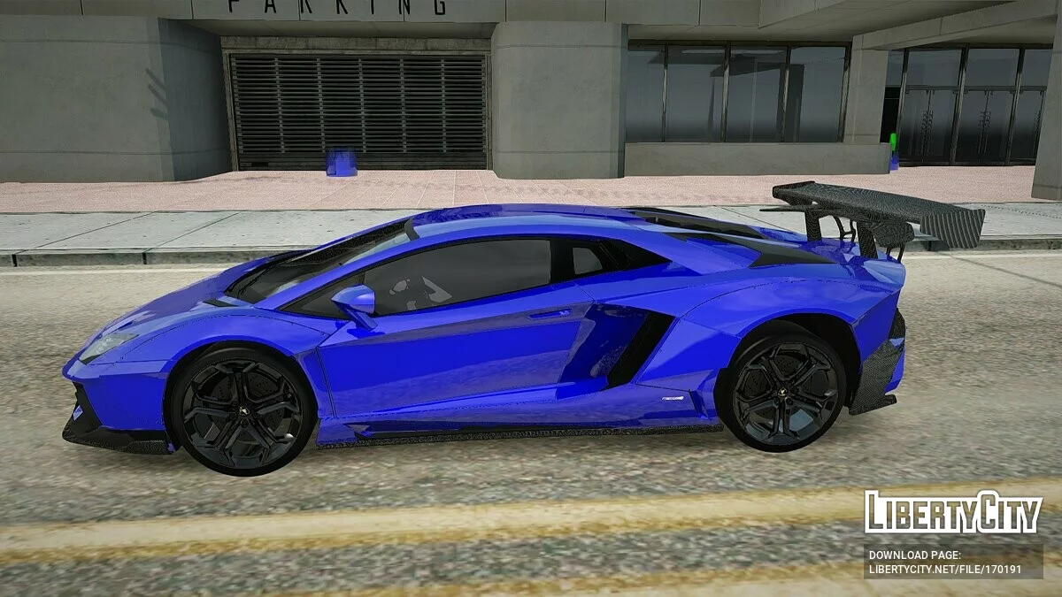Lamborghini Aventador / GTA San Andreas