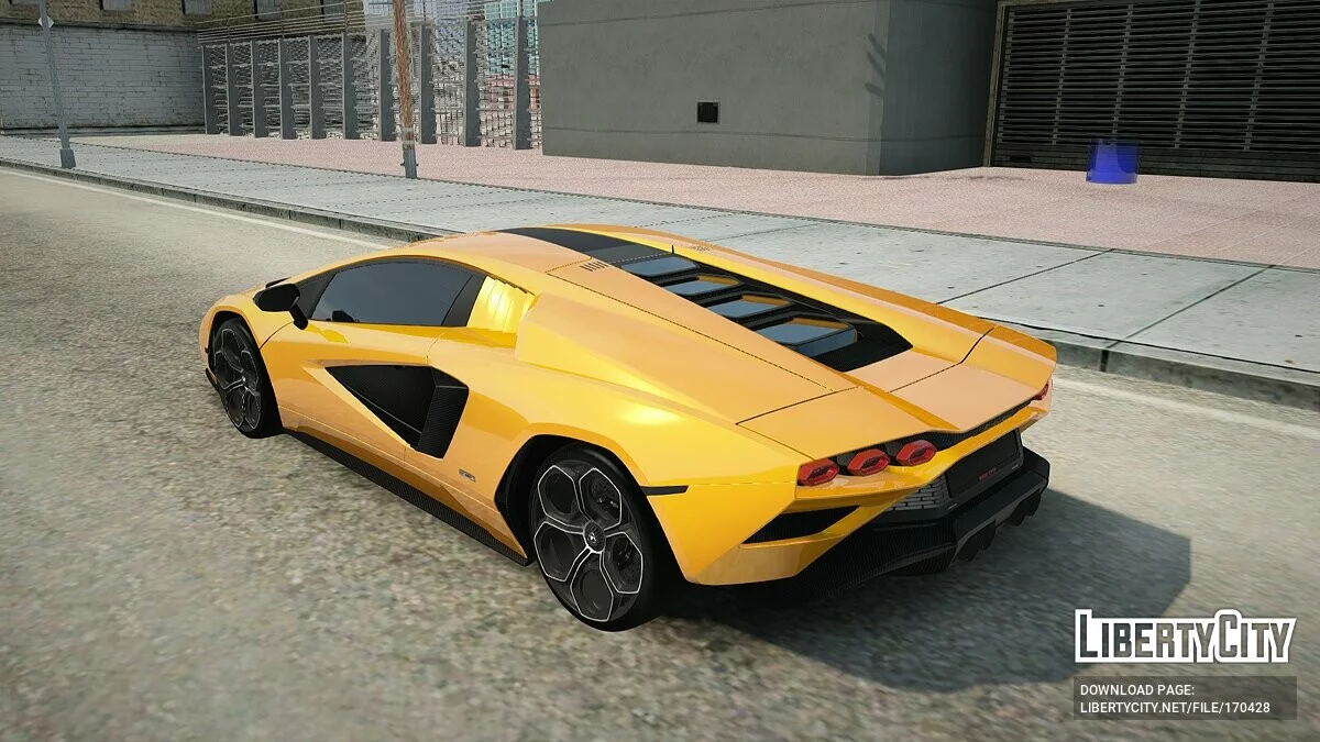 Lamborghini Countach 2022 / GTA San Andreas