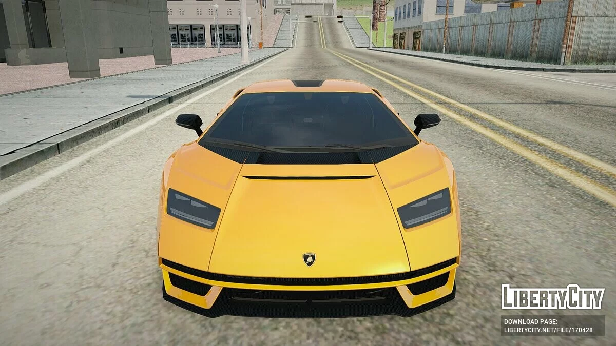 Lamborghini Countach 2022 / GTA San Andreas