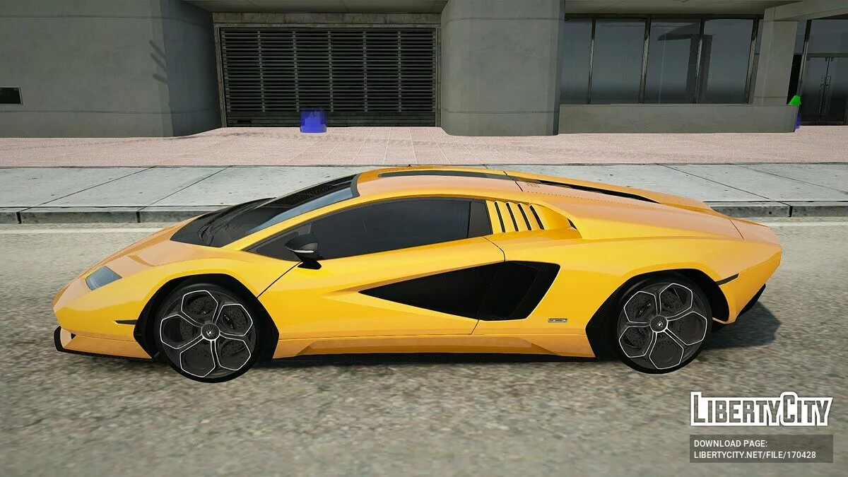 Lamborghini Countach 2022 / GTA San Andreas