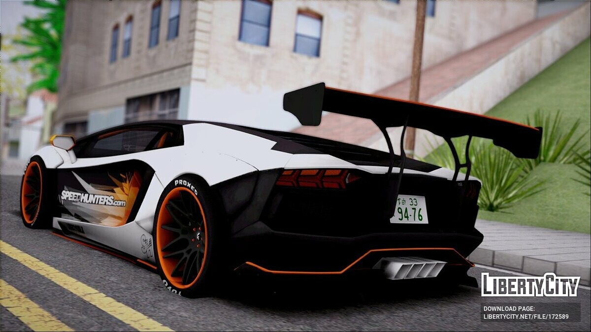 Download Lamborghini Aventador for GTA San Andreas