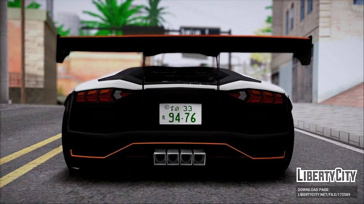 Lamborghini Aventador / GTA San Andreas