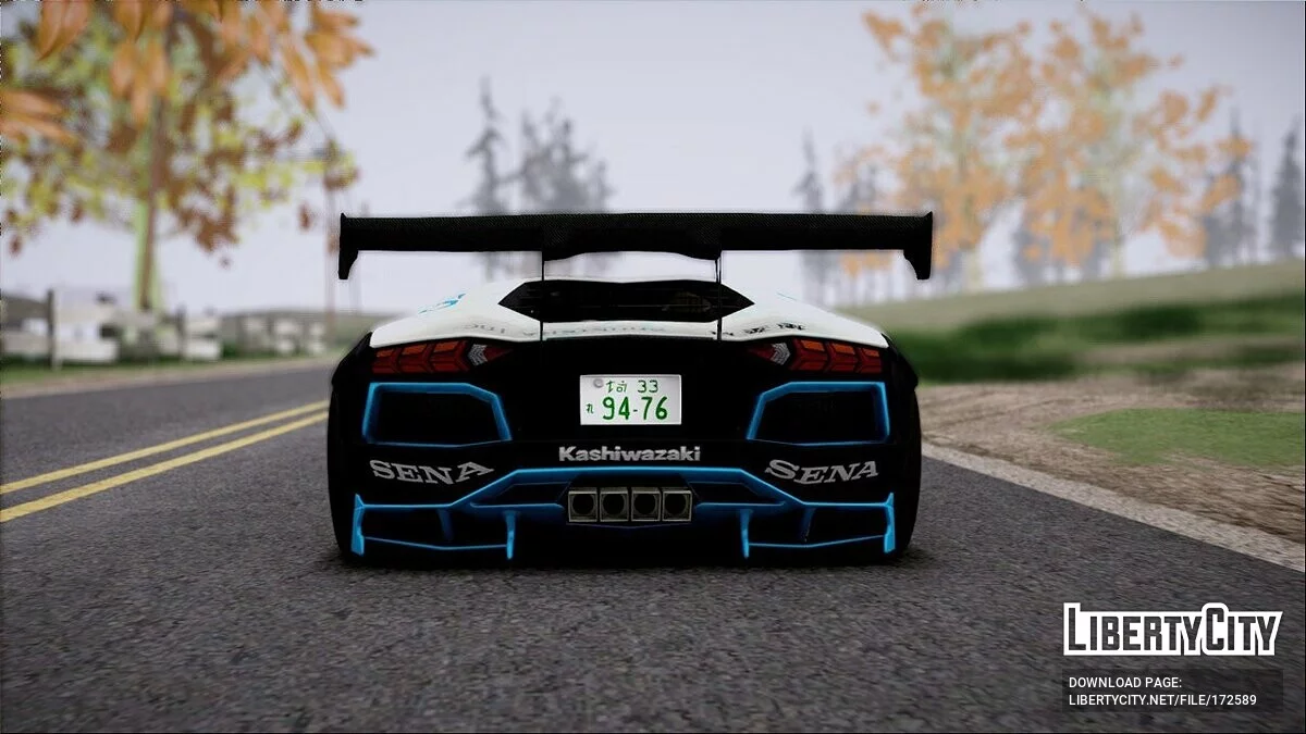Lamborghini Aventador / GTA San Andreas