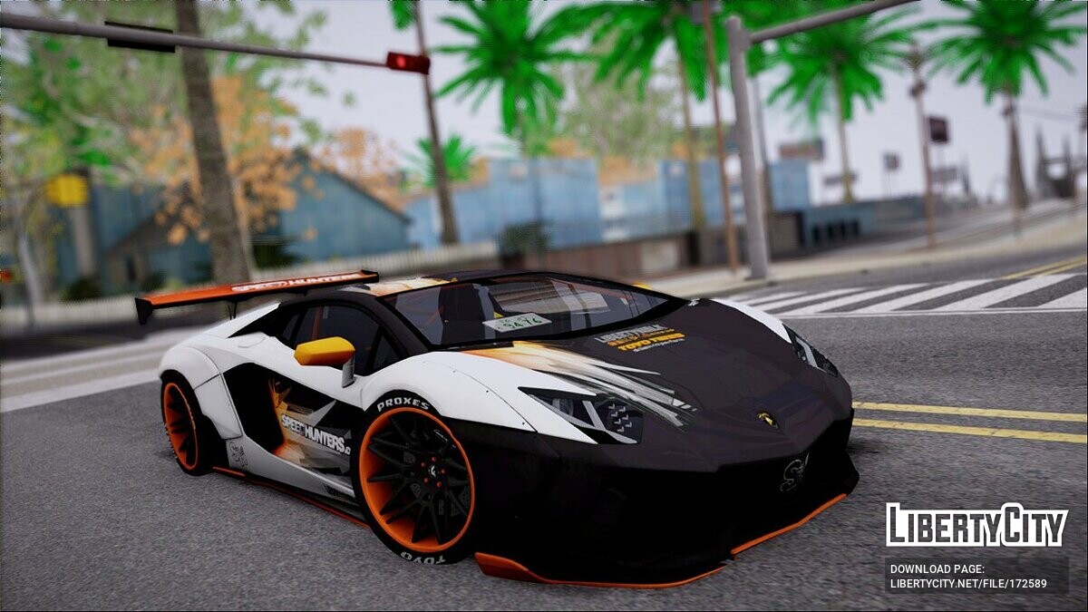 Download Lamborghini Aventador for GTA San Andreas