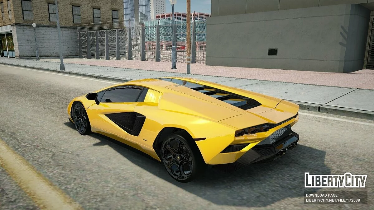 Lamborghini Countach LPI800-4 2022 / GTA San Andreas
