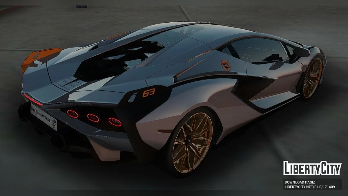 Lamborghini Sian 2021 / GTA San Andreas