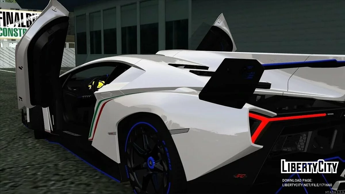 Lamborghini Veneno 2013 / GTA San Andreas