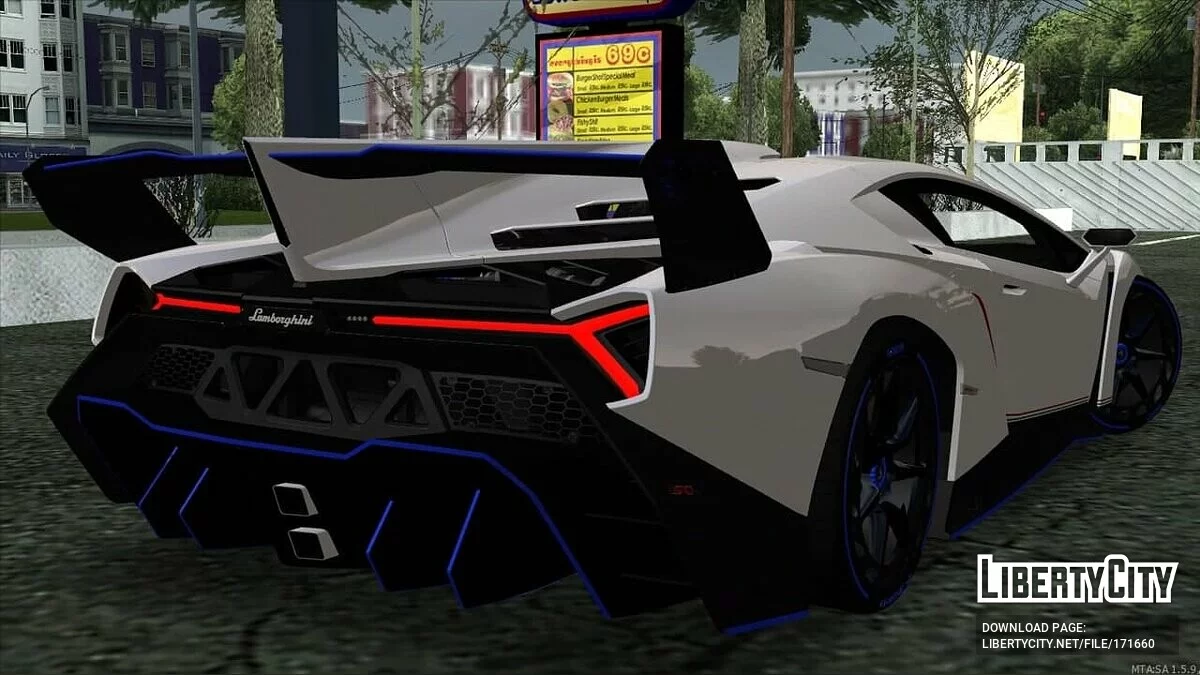 Lamborghini Veneno 2013 / GTA San Andreas