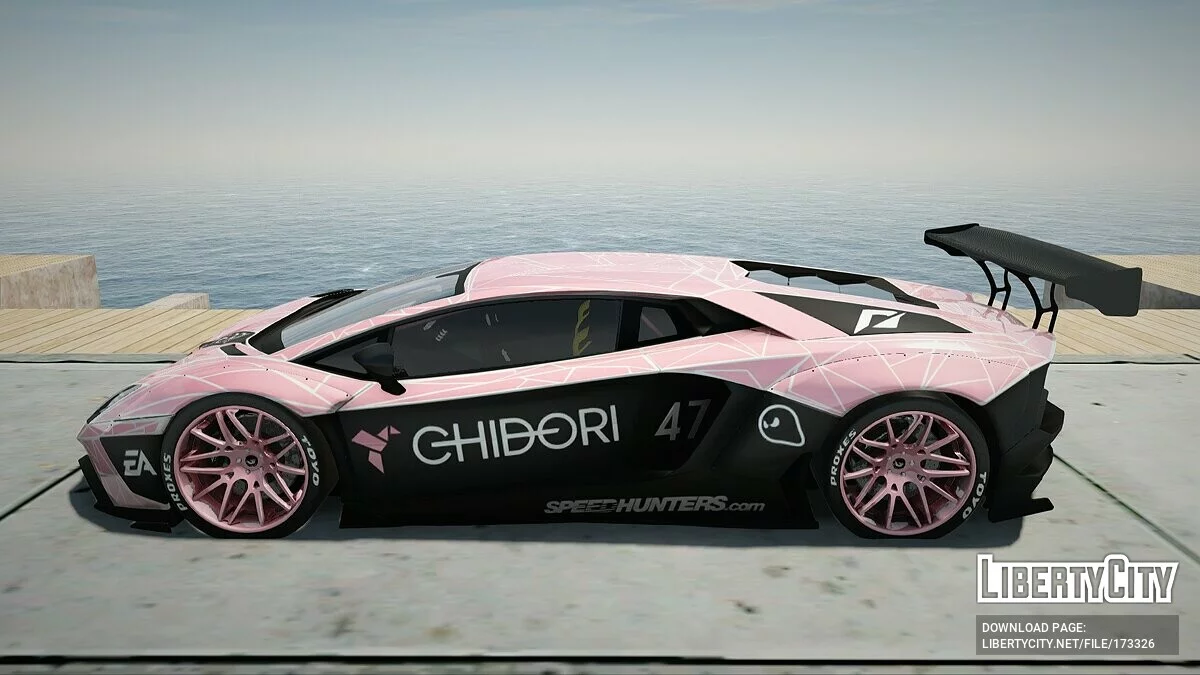 兰博基尼 Aventador 2012 / GTA San Andreas