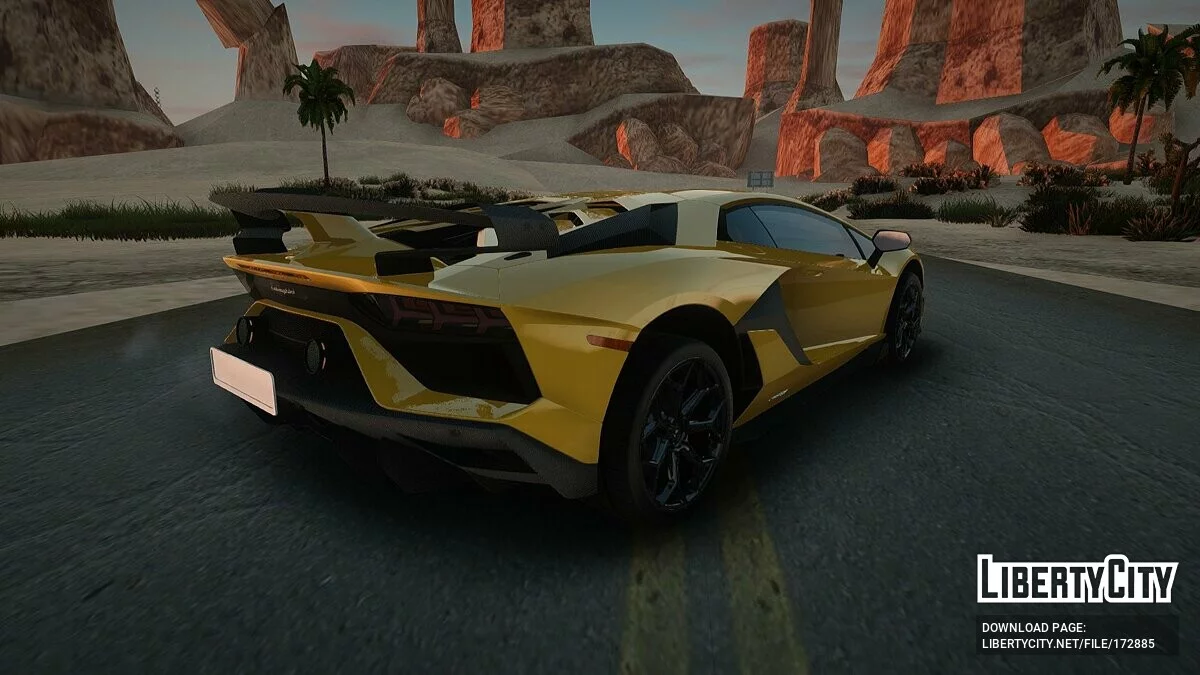 Lamborghini Aventador SVJ / GTA San Andreas