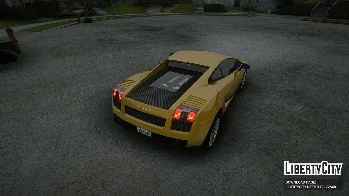 Lamborghini Gallardo 2012 Edition / GTA San Andreas