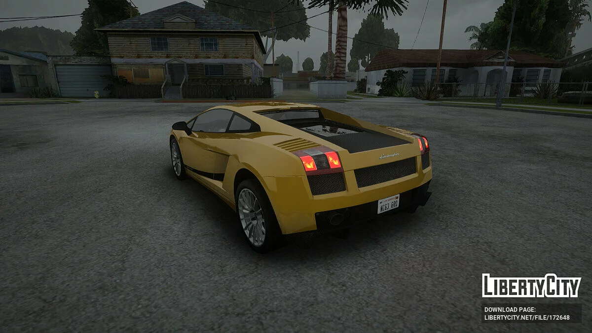 Lamborghini Gallardo 2012 Edition / GTA San Andreas