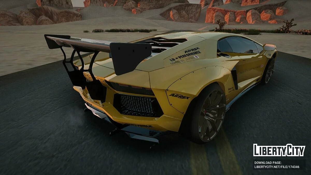 Lamborghini Aventador Liberty Walk '12 / GTA San Andreas