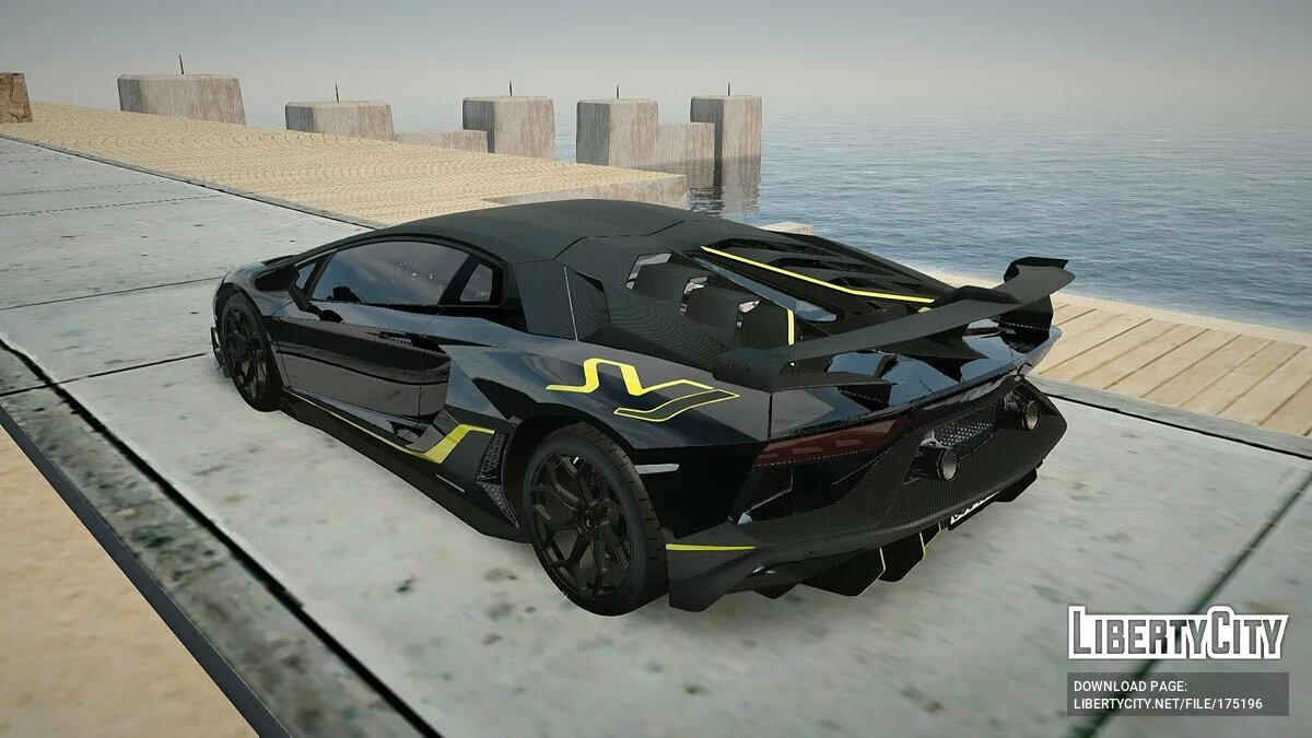 Lamborghini Aventador SVJ / GTA San Andreas