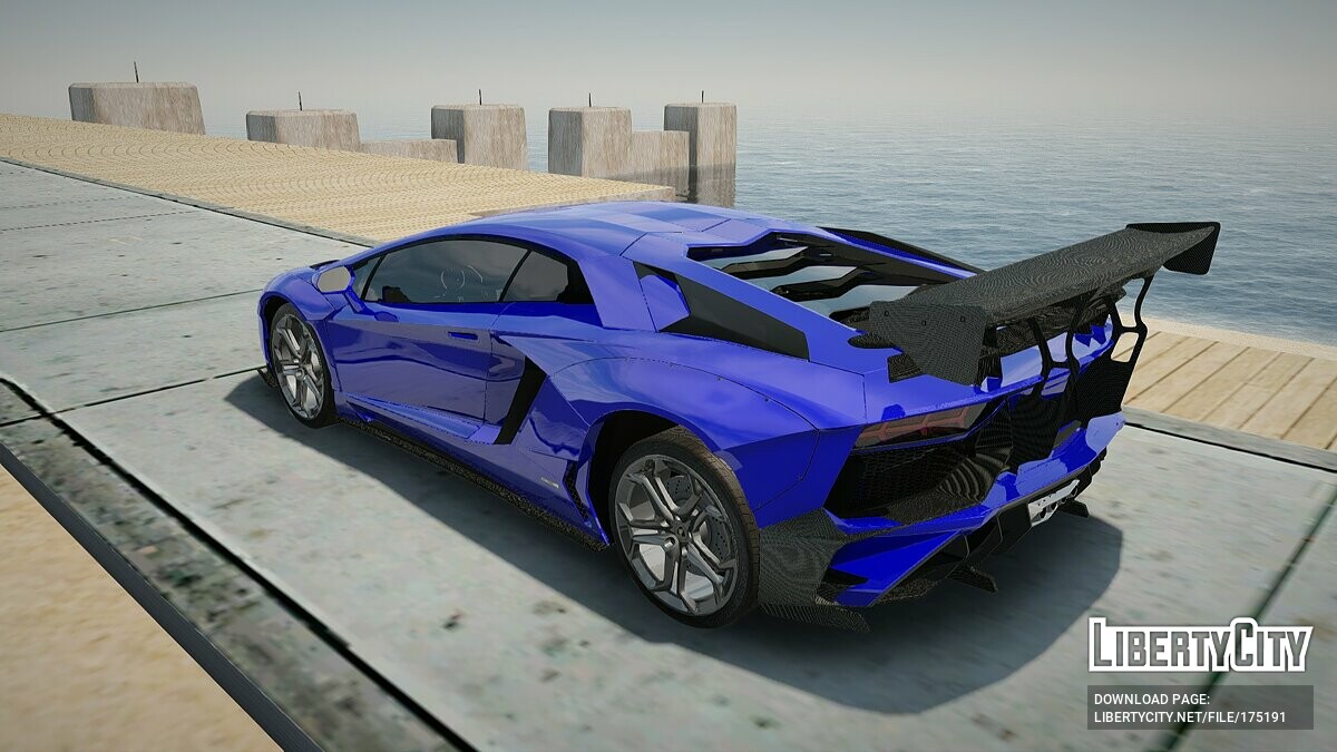 Download Lamborghini Aventador For GTA San Andreas