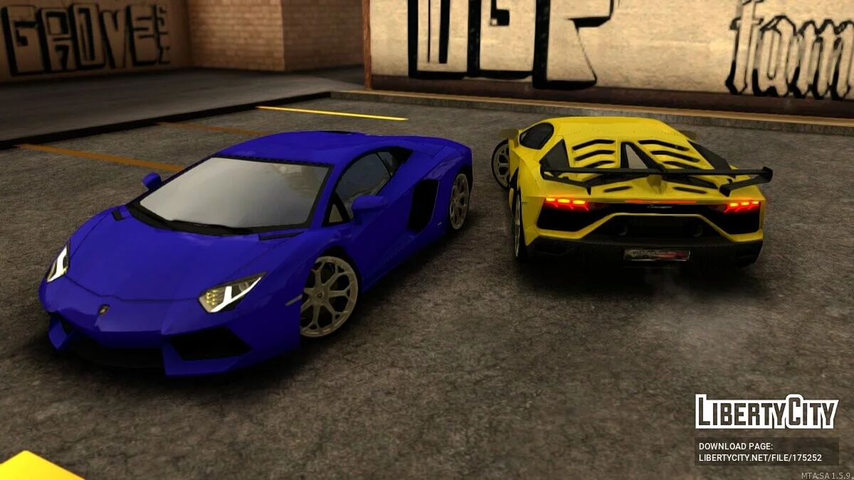 Lamborghini Aventador / GTA San Andreas