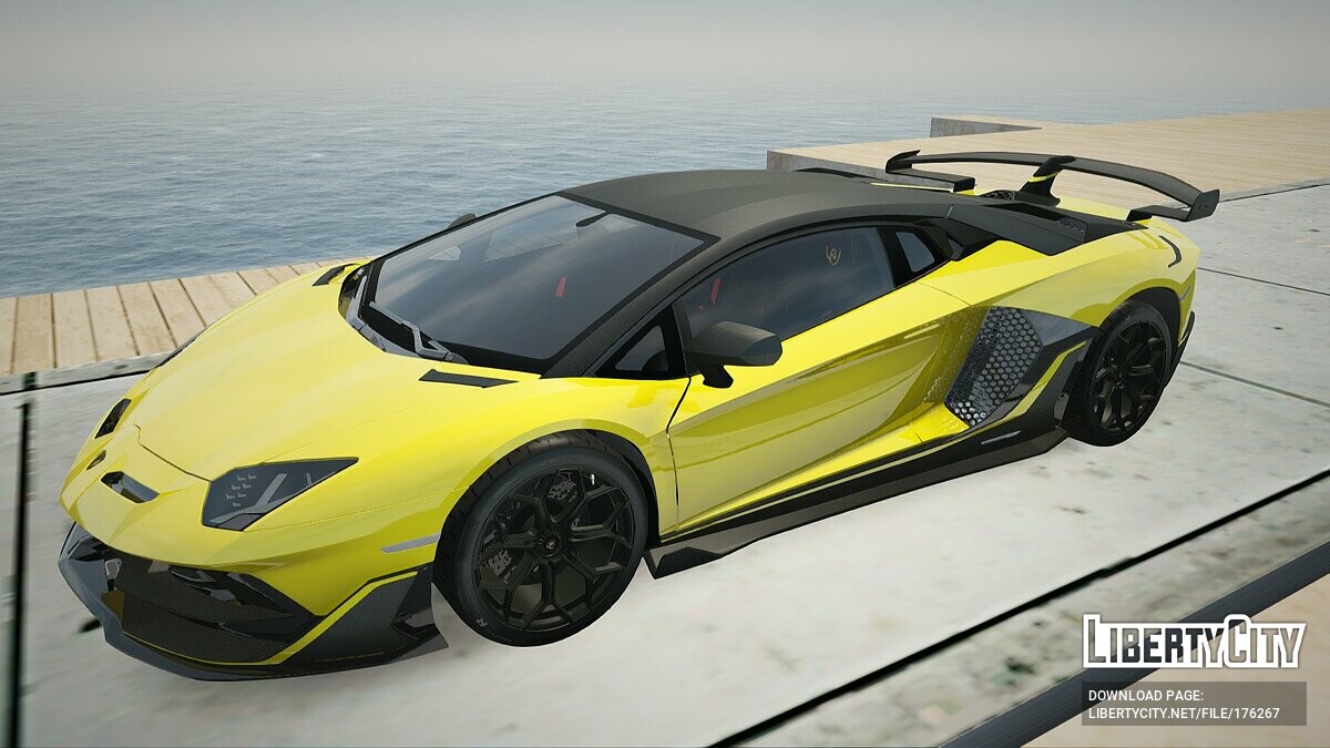 Download Lamborghini Aventador SVJ for GTA San Andreas