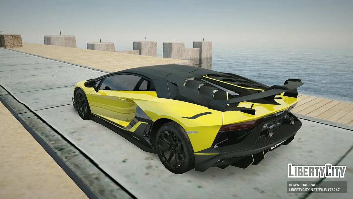 Lamborghini Aventador SVJ / GTA San Andreas