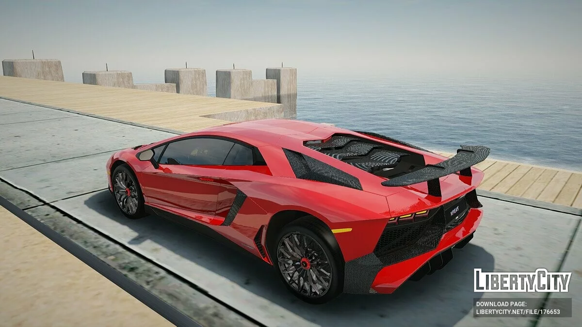 兰博基尼 Aventador SVJ / GTA San Andreas