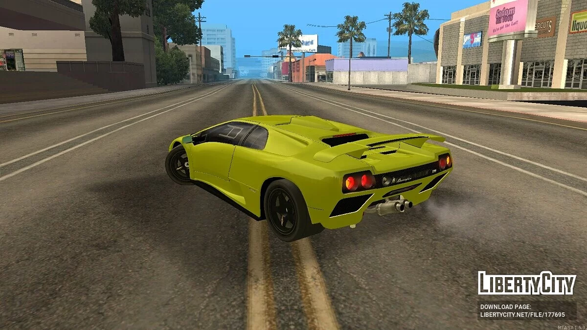 Lamborghini Diablo GTR / GTA San Andreas