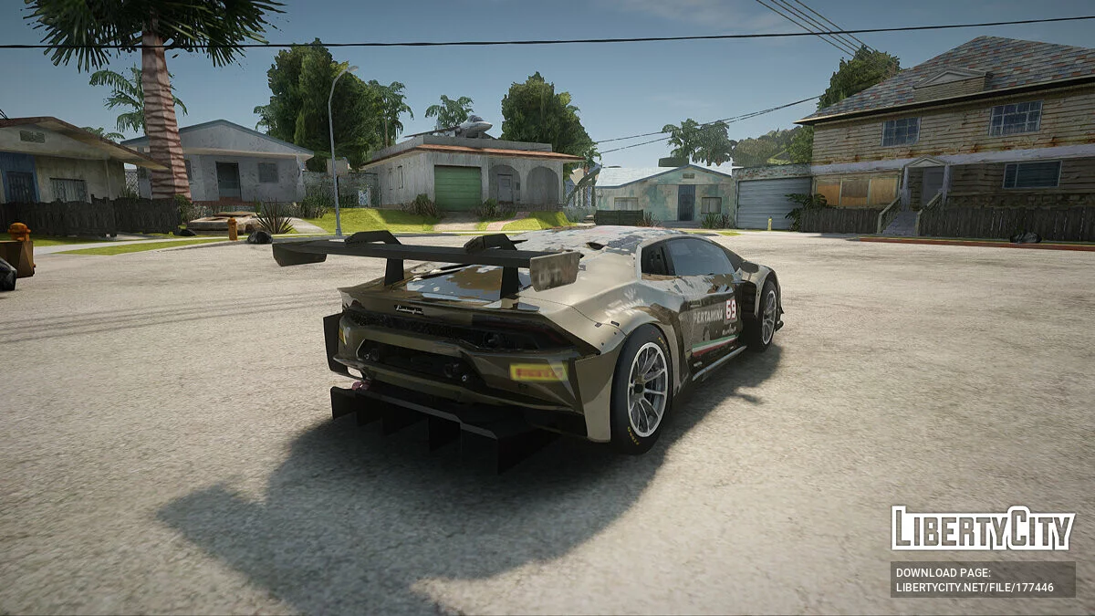 Lamborghini Huracan GT3 / GTA San Andreas